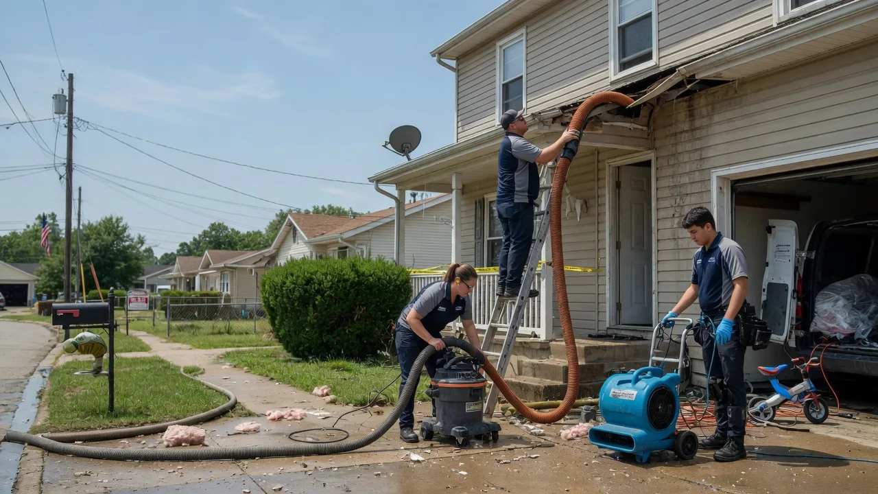 Water Damage Restoration in Spurlockville, WV near me